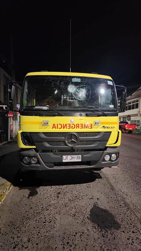 Brigada Forestal Que Combat A Incendio En Curanilahue Fue Atacada