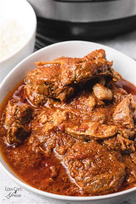 Instant Pot African Lamb Stew Low Carb Africa