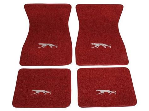 New 1967 73 For Mercury Cougar Carpet Floor Mats Dark Red Etsy