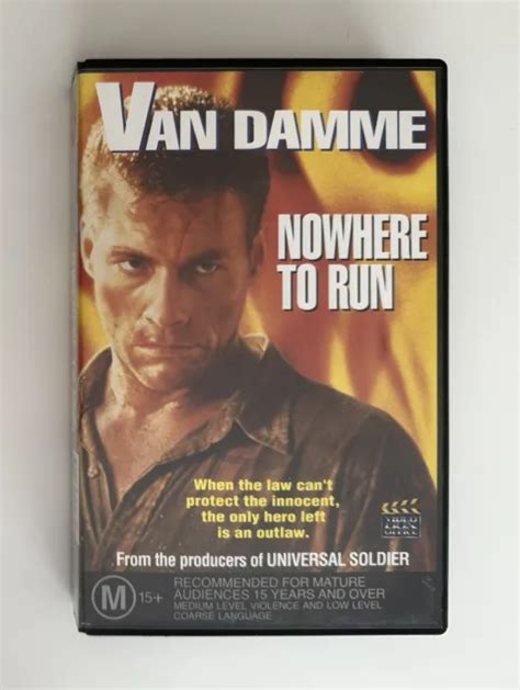 Nowhere To Run Vhs Video Box Office Big Box Ex Rental Tape Van Damme Vgc 1995 Picclick Au