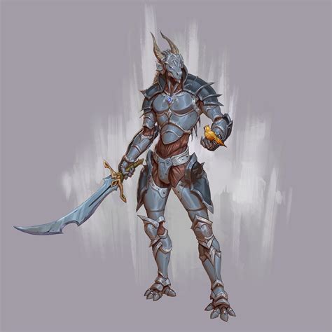 Silver Half Dragon Dandd