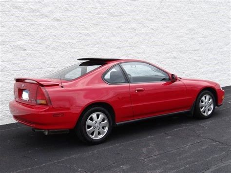 1992 Honda Prelude Si 4WS Coupe Sporty Red 5 Speed Manual Hard To Find