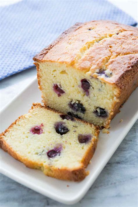 Lemon Blueberry Pound Cake