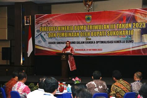 Evaluasi Kinerja Triwulan Iii Tahun Bumd Se Kabupaten Sukoharjo