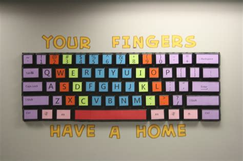 Teach The Bits And Bytes Extra Large Keyboard Bulletin Board