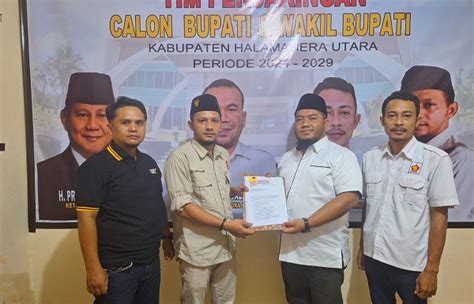 Steward Resmi Daftar Bacalon Bupati Halut Sosok Ini Bakal Dampinginya