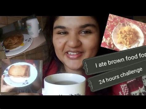 I Ate Only Brown Foods For Hours Challenge Requested Video