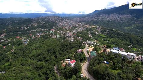 Kohima City The Capital Of Nagaland Aerial View Youtube