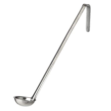 Browne 5757005 12 Oz Ladle One Piece Stainless Steel Ladle