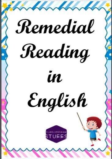 Remedial Reading In English 29 Pages Free Bookbind Lazada PH