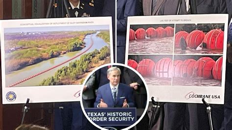 Gregg Abbott Gobernador De Texas Anuncia La Instalaci N De Un Muro