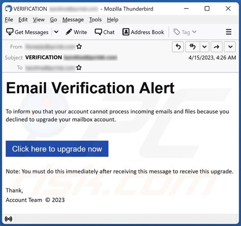 Email Verification Alert Scam Removal And Recovery Steps