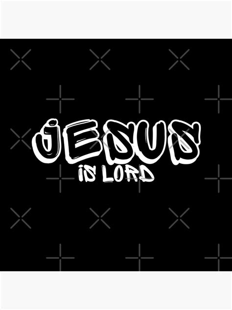 " Jesus is Lord - christian quotes" Poster for Sale by GlobalViews | Redbubble