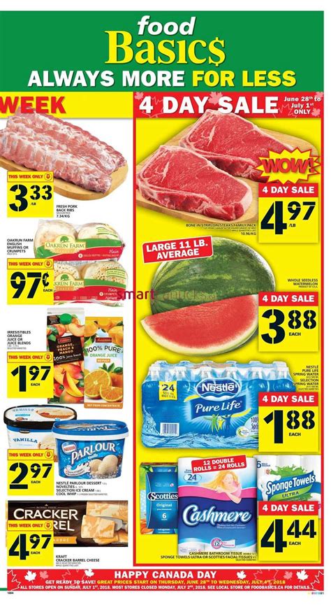 Food Basics Canada Flyers