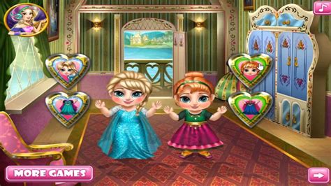 Disney Frozen Game Frozen Anna Elsa Baby Bath Youtube