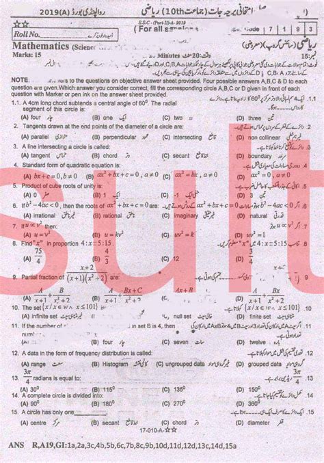 1st Year Result 2024 Rawalpindi Board Date Class 10 Moyra Tiffany