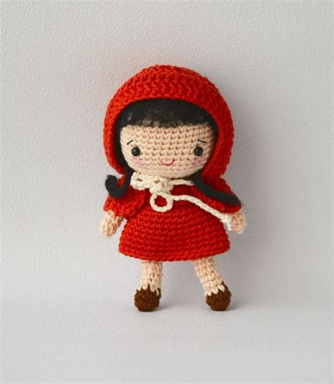 CAPERUCITA ROJA a crochet AMIGURUMI Croché de halloween Sombreros de