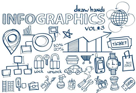 Hand Drawn Infographics By Filkusto Thehungryjpeg