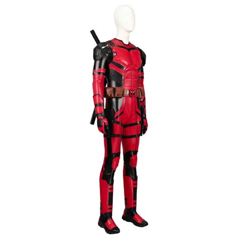 Wade Wilson Red Cosplay Suit Deadpool 3 Samurai Costumes