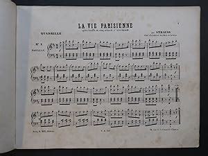 Strauss La Vie Parisienne Offenbach Quadrille Pour Piano Ca Par