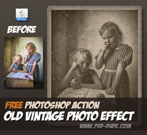 Old Vintage Effect Photoshop Inselmane