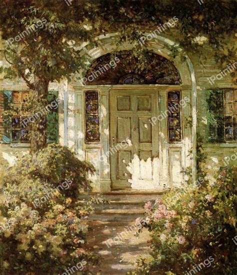 At The Doorway Painting By Abbott Fuller Graves Reproduction