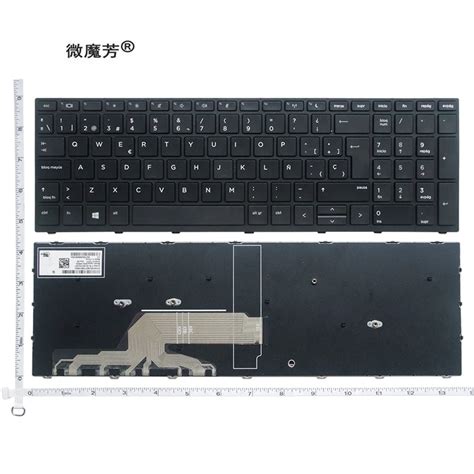 Teclado De Ordenador Port Til Para Hp Probook G G G Ingl