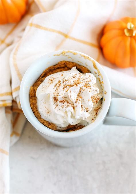 Pumpkin Spice Mug Cake Eat Yourself Skinny