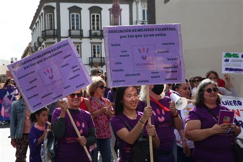 Así Se Vivió En Gran Canaria La Manifestación Por El 25n Día Contra La