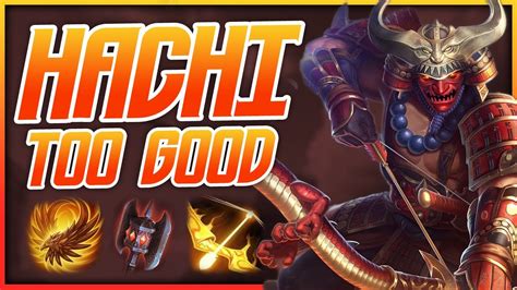 Hachiman Is The Best Hunter In Joust Now Smite Gm Joust Gameplay