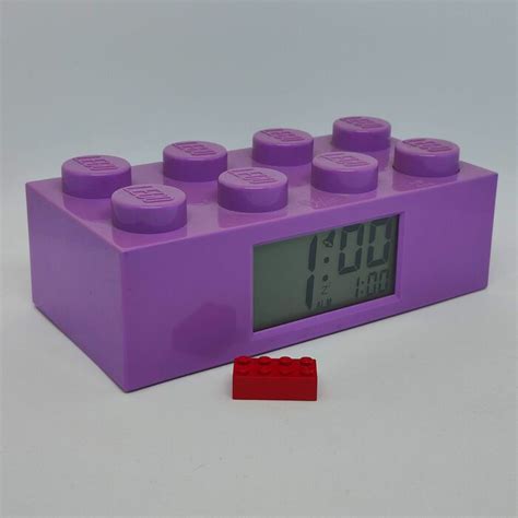 LEGO 2x4 Purple Brick Alarm Clock 2000 Present Catawiki