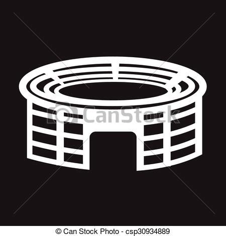 Stadium Icon Vector Free Icons Library