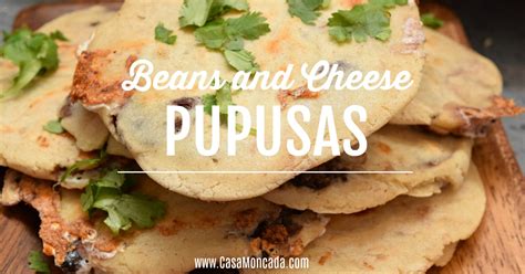 Beans and Cheese Pupusas - SprinkleDIY