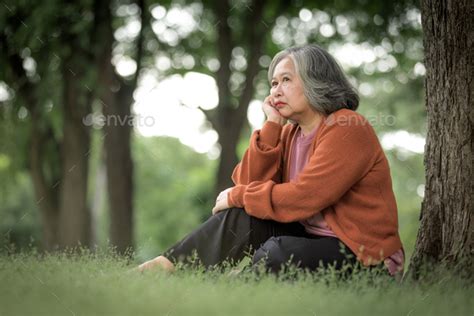 Mental Health Of The Elderly Stock Photo By Thanyapatm Photodune