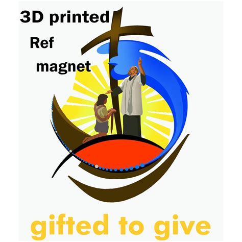 Gifted To Give Refrigerator Magnet Years Of Christianity In The