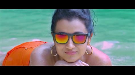 Tamilgalleryfun Trisha In Bikini From Aranmanai Showing Sexy Boobs And Cleavage Part