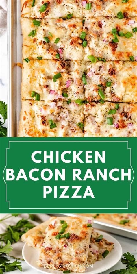 Chicken Bacon Ranch Pizza Artofit