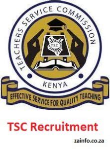 TSC Recruitment 2024 2025 Application Form Dates Requirements ZA