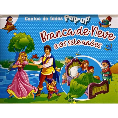 A Branca De Neve Contos de Fadas Pop Up Pé Da Letra Shopee Brasil