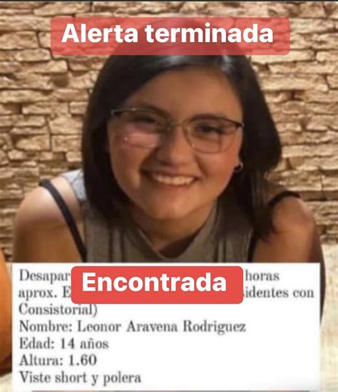 Personas Extraviadas Leyextraviados On Twitter Encontrada