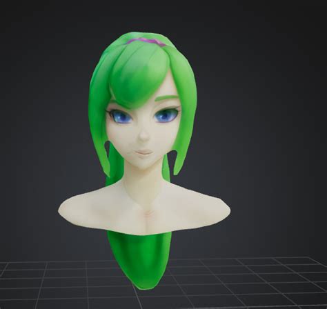 Anime Women Torso By Michal B Download Free Stl Model