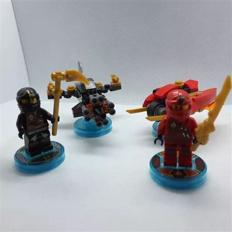 LEGO DIMENSIONS NINJAGO Kai And Cole Team Pack 71207 Complete Great Condition ! $30.76 - PicClick CA