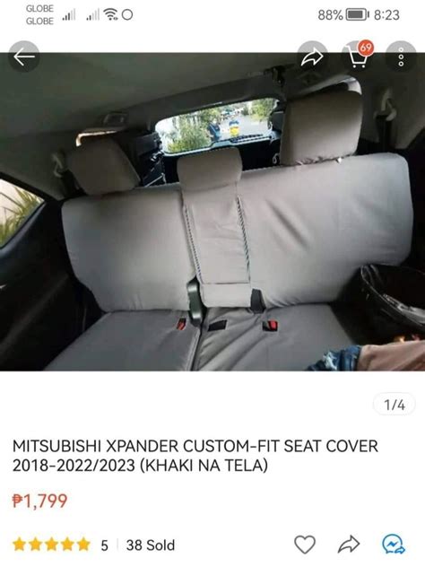 Mitsubishi Xpander Seat Cover Car Parts And Accessories Upholstery Seatcovers And Other