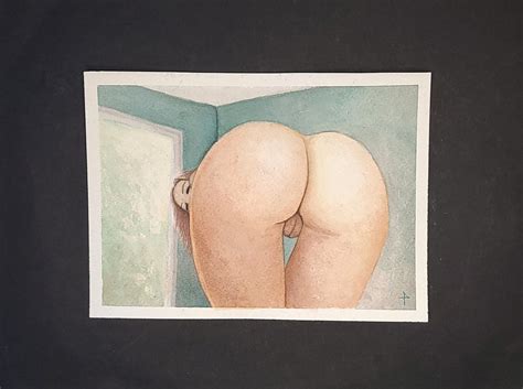 Nude Erotic X Art Vulva Watercolor Yoni Art Vagina Painting Pussy Illustration Etsy