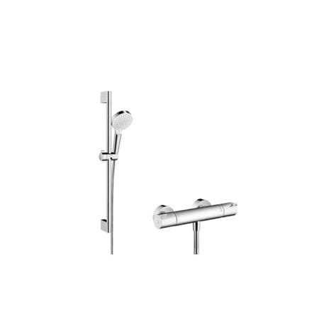 Hansgrohe Crometta Vario Doucheset Met Ecostat Cl En Douchestang