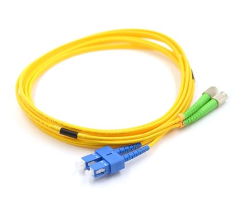 Scupc To Fcapc Duplex Fiber Optic Patch Cable Singlemode 3 Meters