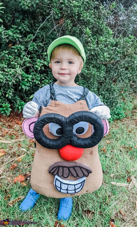 Diy No Sew Potato Head Costume For Kids And Adults 42 Off