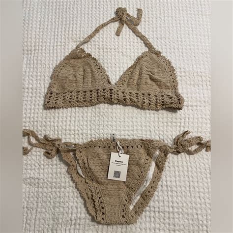 Cupshe Swim Cupshe Crochet Bikini Poshmark
