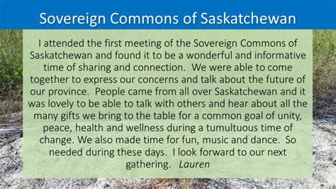 About Sovereign Commons Of Saskatchewan