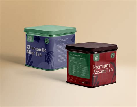 Packaging for Flavoured Teas on Behance